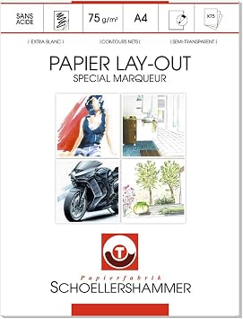 A4 Manga Art Paper Special Marker Pad Schoellershammer