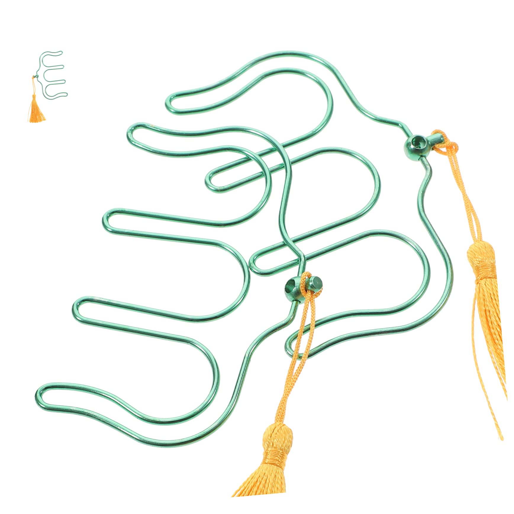 ibasenice 8pezzi Porta Spartiti Musicale Metallo Con Nappa Clip Per Pagine Di Spartiti Adatta Ricette e Quaderni Supporto Per Pagine Resistente Al Vento e Facile Da Usare
