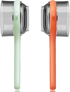 2Pcs Multifunctional peeler with storage box, Vegetable peelers for kitchen, Stainless steel double sided storage peeler f...