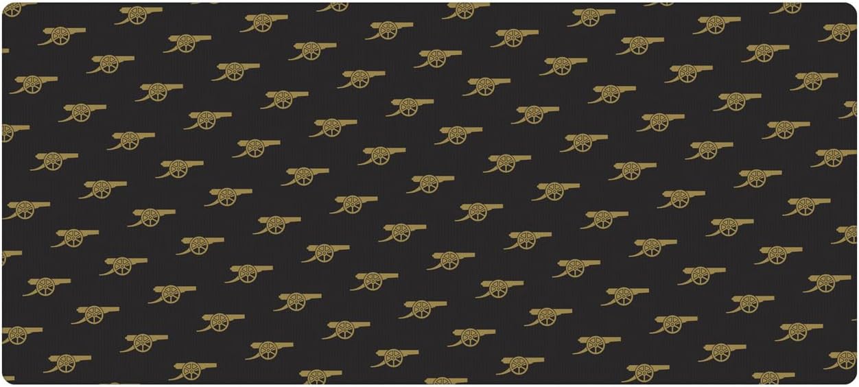 Head Case Designs Officially Licensed Arsenal FC Gunners Crest Logo & Patterns 37.4 x 15.75 x 0.16 inches (900 x 400 mm) - XL Gaming Office Desk PC Keyboard Mouse Mat Pad