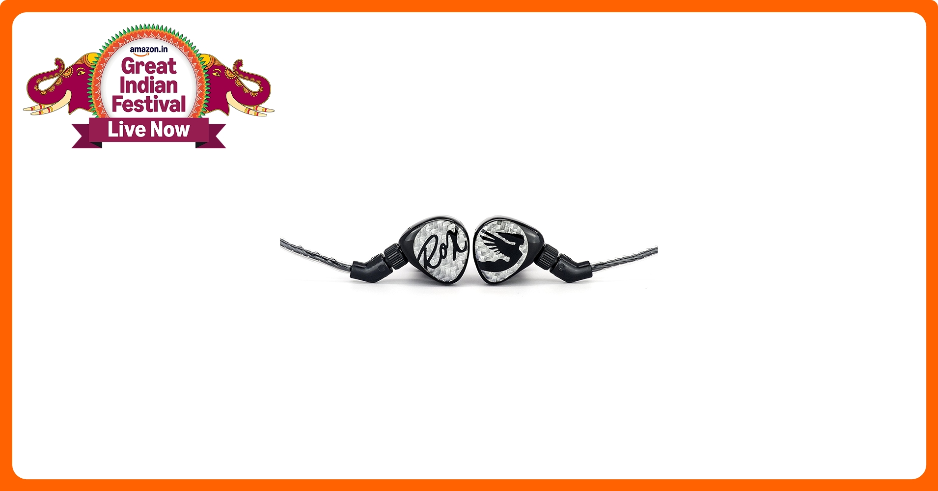 JH Audio ROXANNE UNIVERSAL IEM / SILVER CARBON : Amazon.in