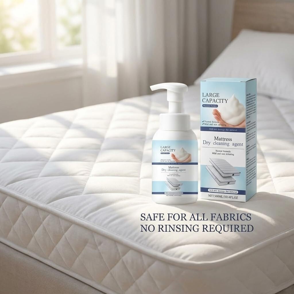 Powerful Mattress Cleaner, Suitable for Beds & Fabrics
