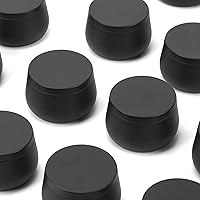 Vista 8 de 8oz Black Candle Tins for Making Candles 24 Pack - Candle Jars 8 oz Tin Bulk Candle Jars with Lids for Candle Making(Black)