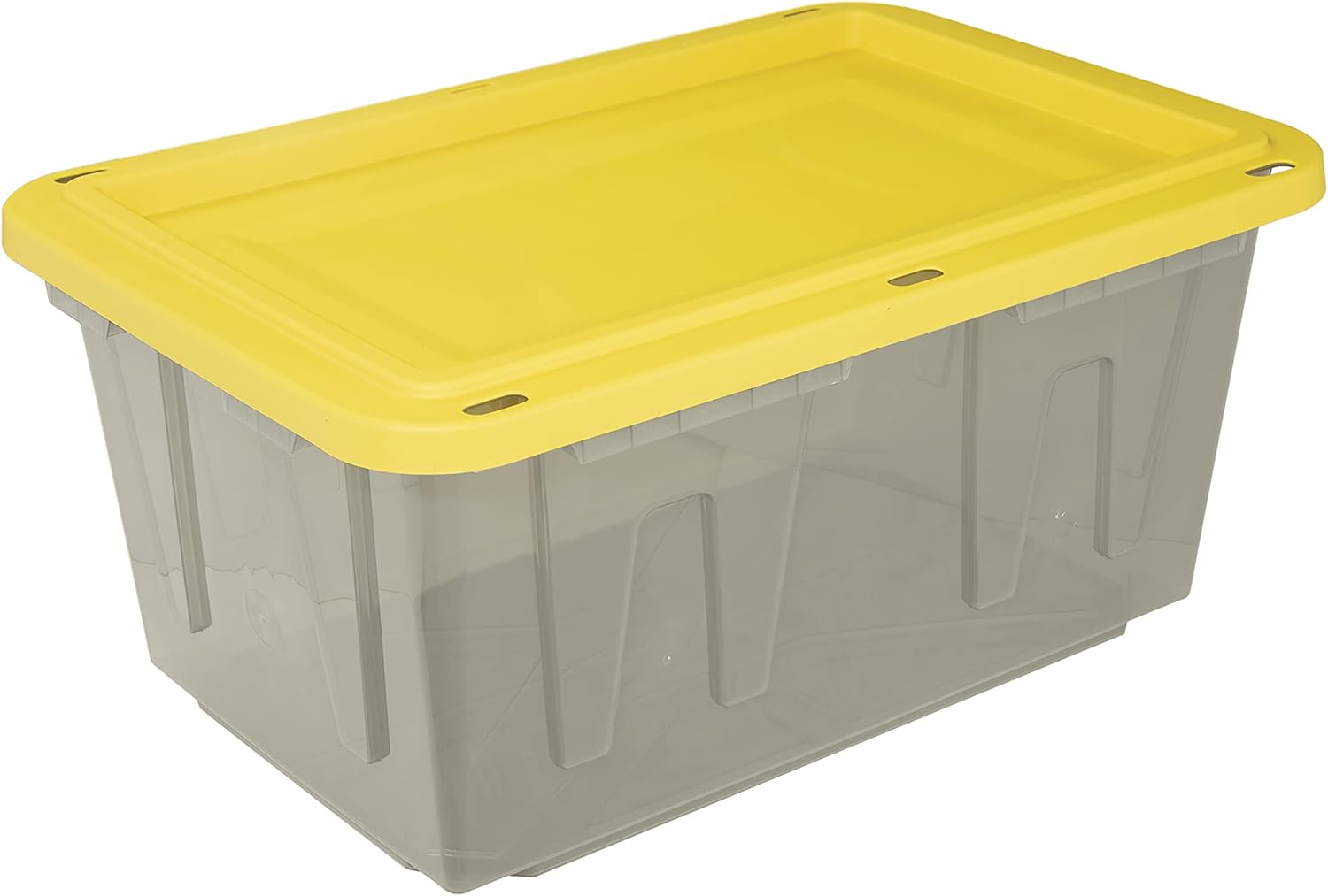 Tinted Black & Yellow Storage Containers with Lids