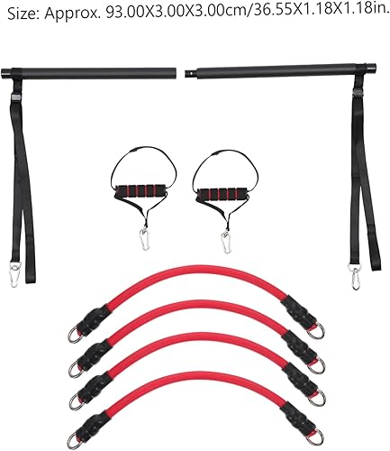Miniatura 4 de VANZACK 1 Unidades Barra de Resistencia Equipo de Estiramiento Kit de Estiramiento Kit de Estiramiento Bandas de Resistencia Ejercicio
