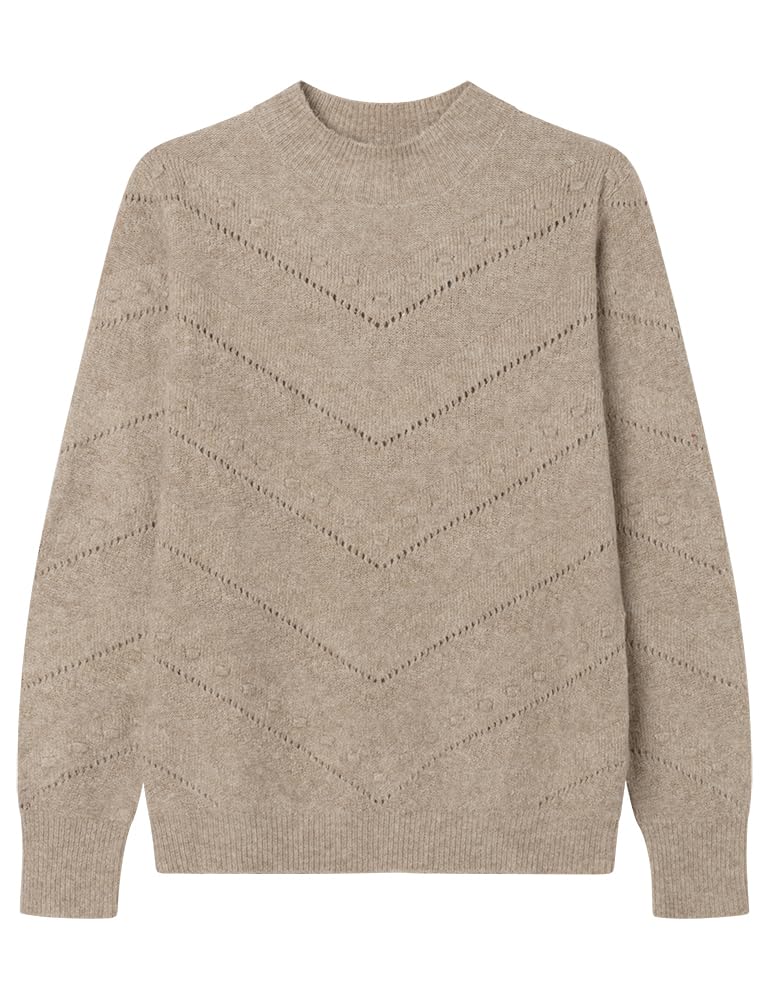 SPRINGFIELD Women's Sweater, Caramel, M