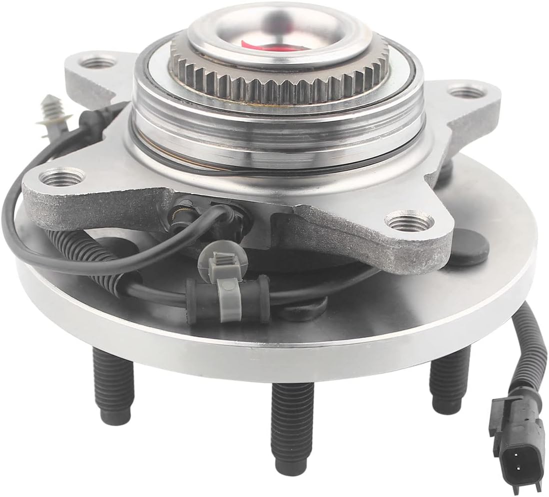 515142 4WD Front Wheel Bearing Hub Assembly 6 Lugs Compatible with 11-14 Ford Expedition, 11-14 Ford F150, 11-14 Lincoln Navigator Hub Bearing Assembly w/ABS 2 Pack