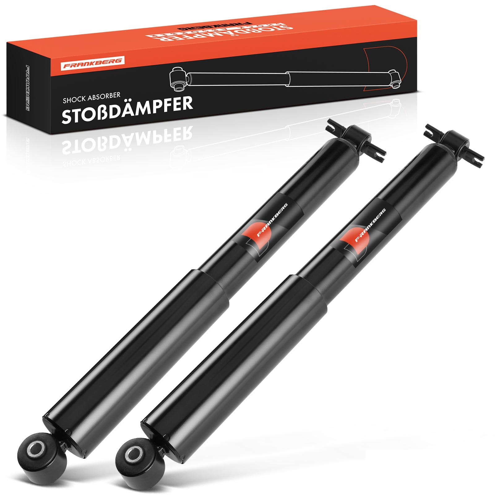Frankberg 2 amortiguadores delanteros 582 mm presión gas RNB103533 | Compatible con: Discovery II L318