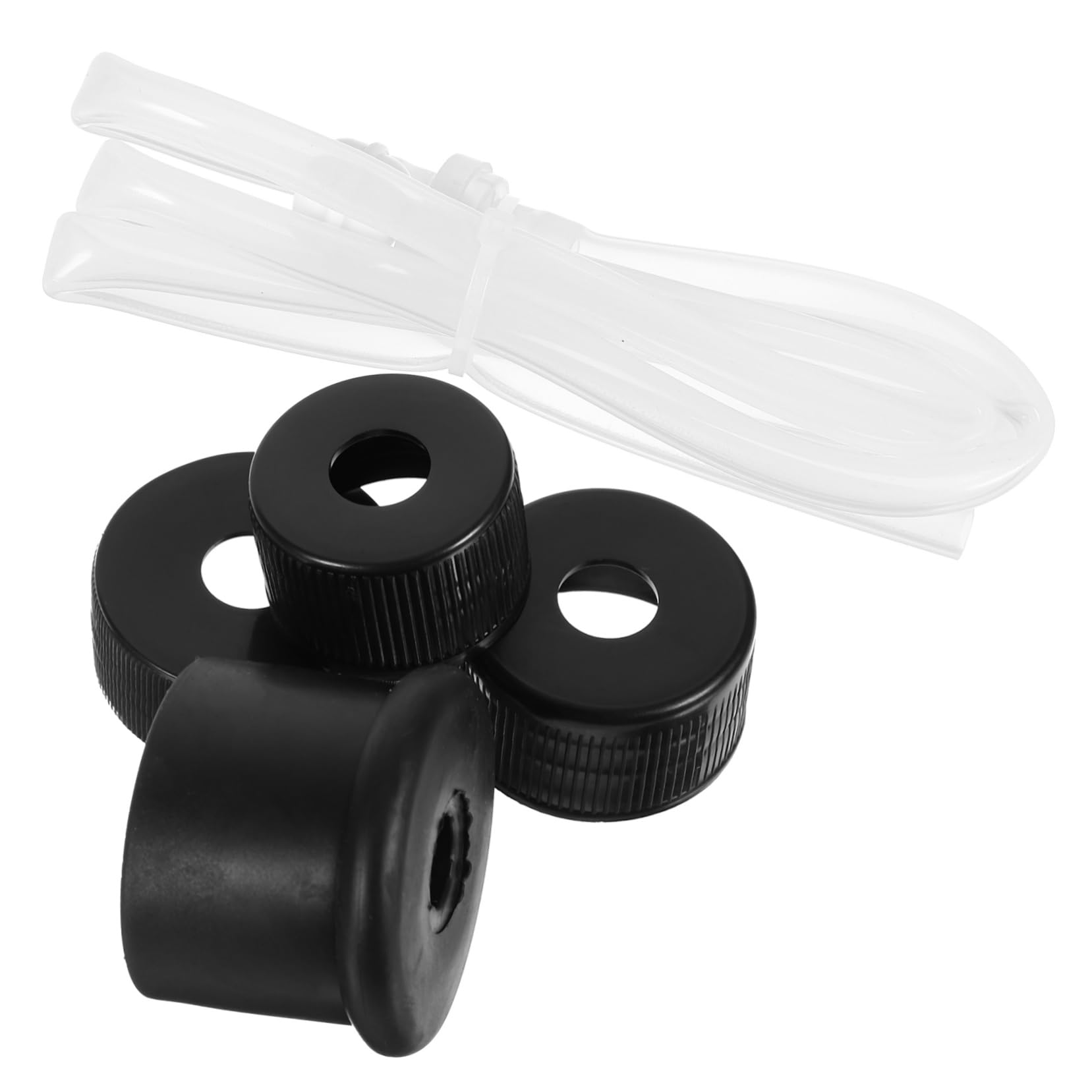 5 Set Tubo Estensibile per Dispenser da Lavello Tubo Ricambio per Erogatore Facile da Installare Compatibile con Dispenser Standard Pratico e Resistente