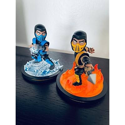Mortal Kombat Quantum Mechanix QMx - Mortal Kombat Sub-Zero Q-Fig