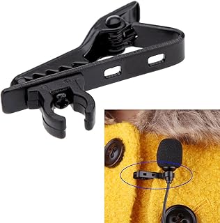 Andoer - Clip da cravatta per microfono Lavalier