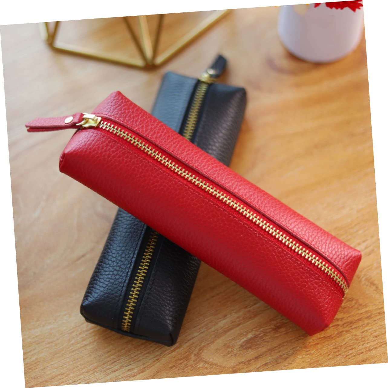 NUOBESTY 3pezzi Borsa Portapenne Multifunzionale Antistrappo Con Chiusura Cerniera Organizer Per Cancelleria Astuccio Da Viaggio Per Scuola e Ufficio Design Elegante e Leggero Capacità