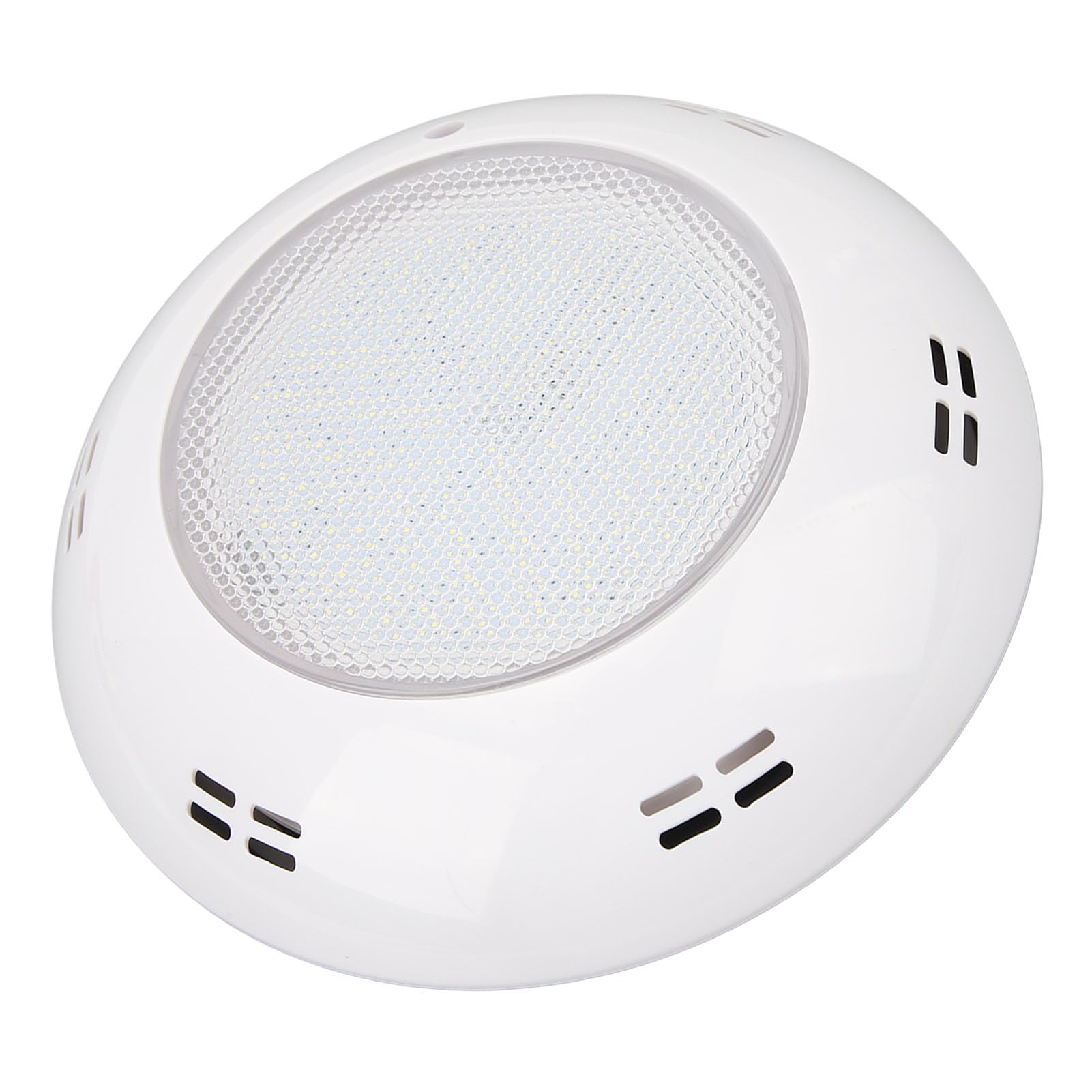 Naroote Unterwasserleuchten, IP68 Wasserdichte LED-Schwimmbadleuchten, 9,1 Zoll Durchmesser 6,1 Fuß Kabel, 18 W Helle LED für den Garten (weißes Licht)