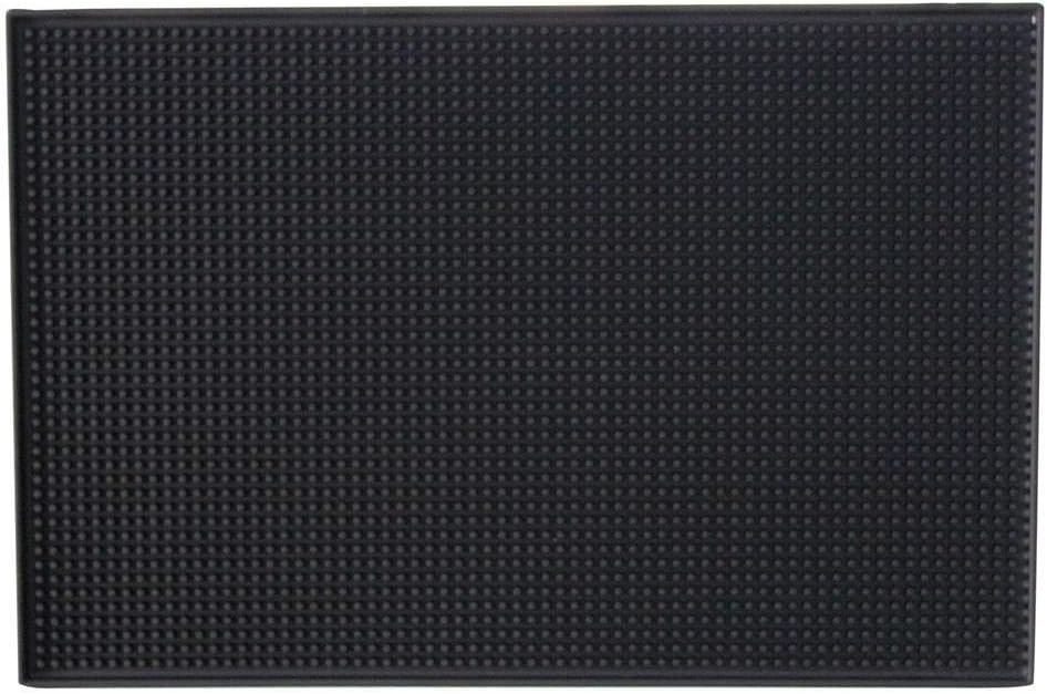 Heavy Duty Rubber Bar Service Coffee Drinks Maker Glasses Dry Counter Spill Mat