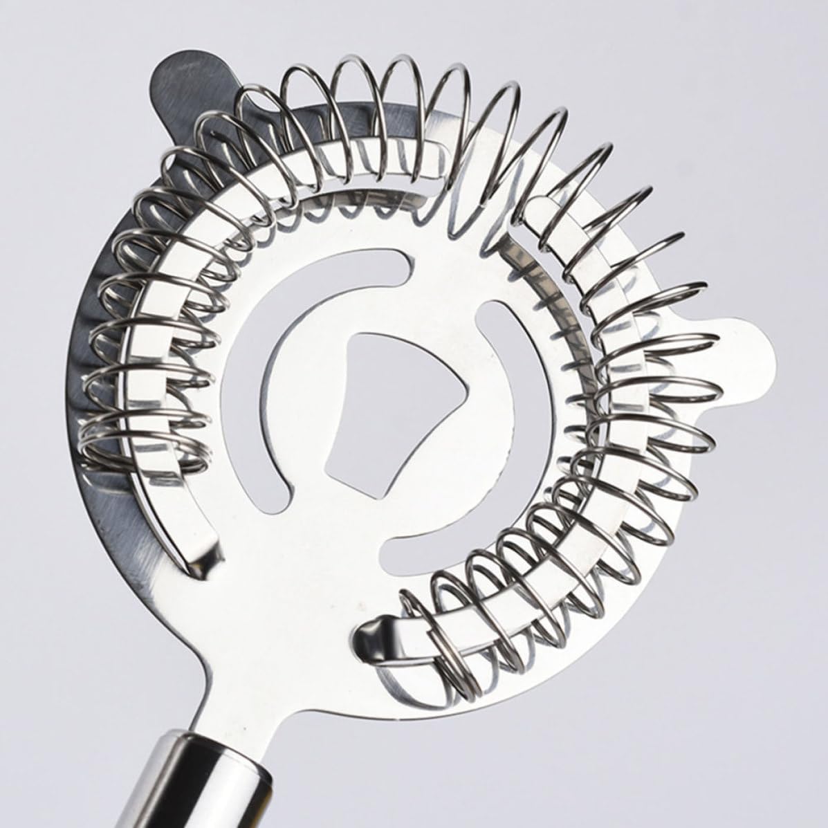 Cocktail Strainer Bar Tool Stainless Steel 2 Pcs with Handle