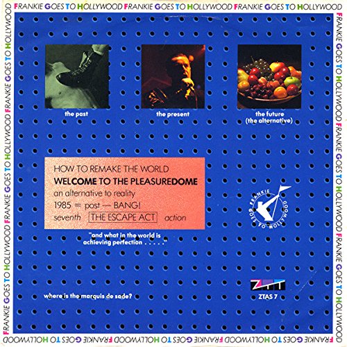 Image of Frankie Goes To Hollywood Welcome To The Pleasure Dome 7" ZTT ZTAS7 EX/EX 1985 picture sleeve