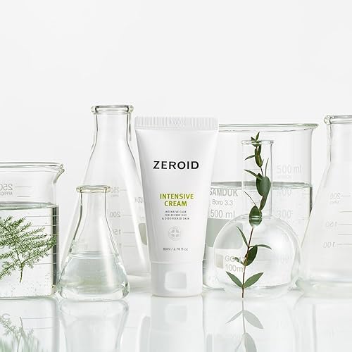 Miniatura 8 de ZEROID  Crema intensiva  Hidratante facial para piel seca y desordenada  Crema facial para piel sensible  Loción facial para reparación de barrera