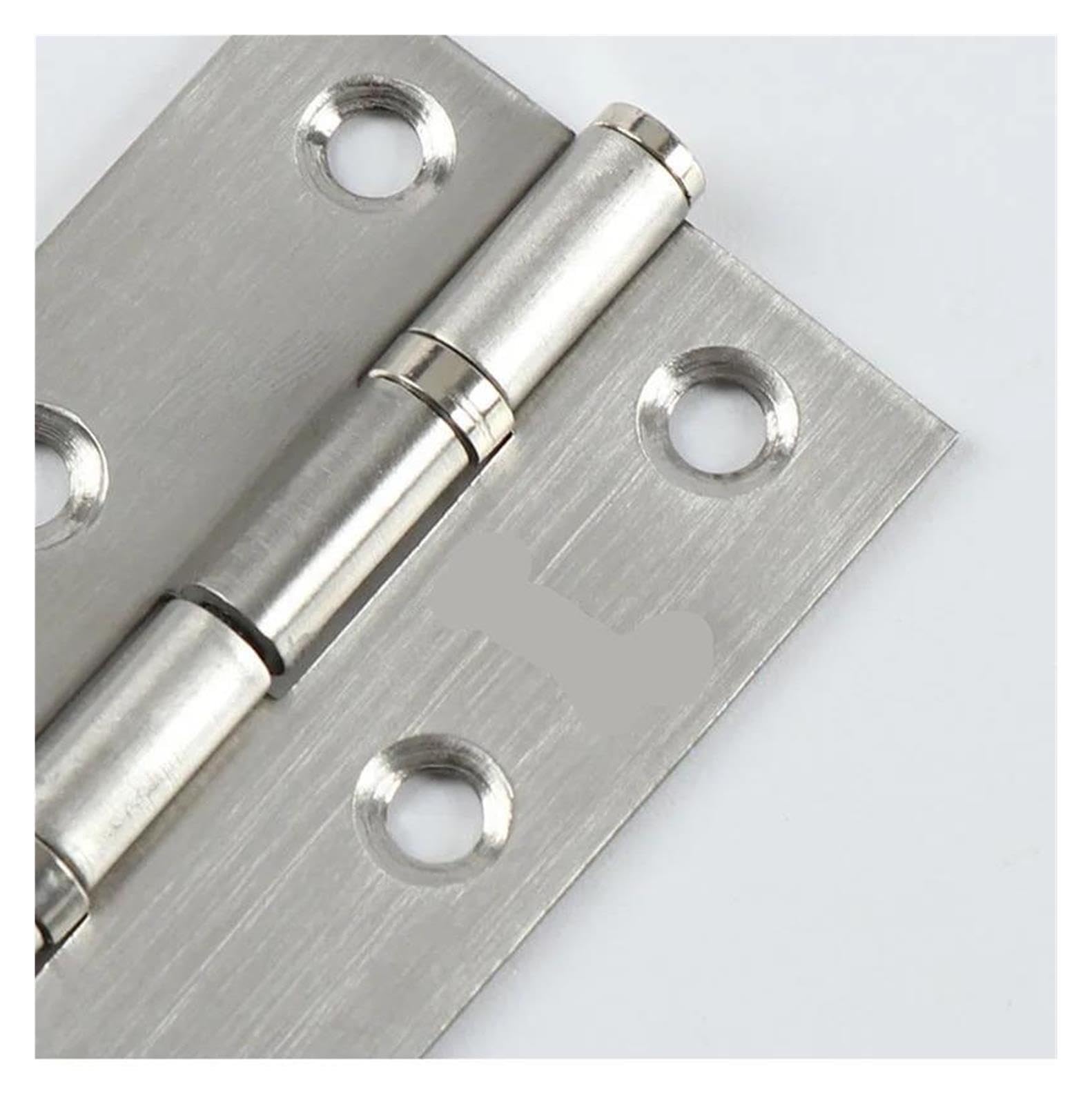 Bisagras De Puerta Plana De Acero Inoxidable Con Tornillos,2/2,5/3 Pulgadas
