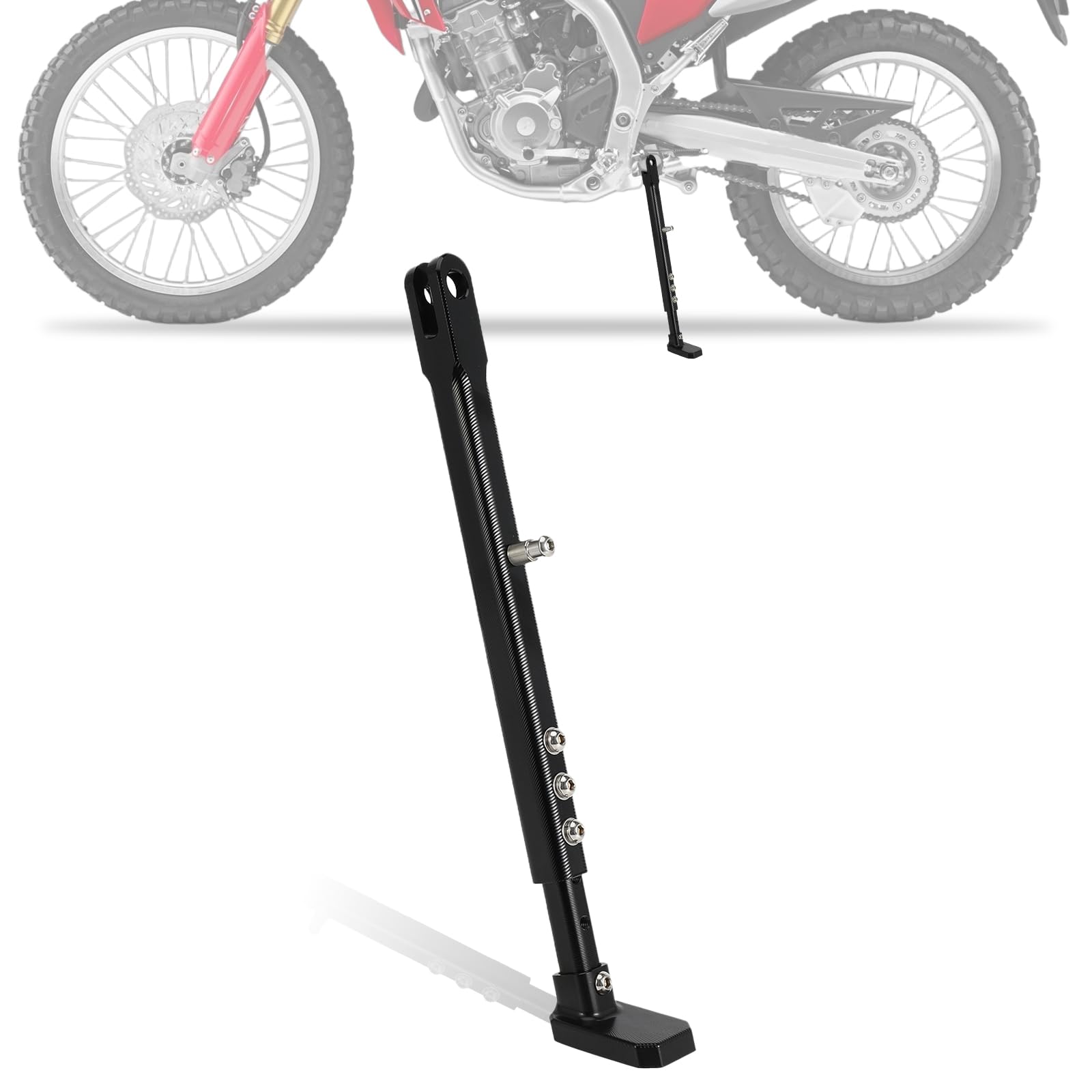 CRF 250 ラリー　ロワーリングリンク＆ローダウン用サイドスタンド 楽天市場】ZETA CRF250L 13-20 CRF250L LD/RALLY LD 17-20 ロワー