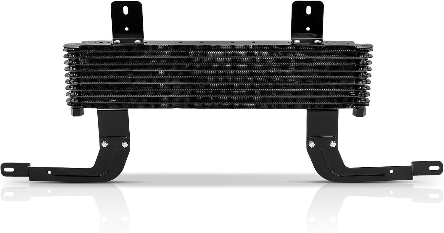 A-Premium Transmission Oil Cooler Compatible with Ford F-250 Super Duty 1999-2001, F-350 Super Duty 1999-2001, F-450 Super Duty 1999-2001, F-550 Super Duty 1999-2001, Excursion 2000-2001, 7.3L