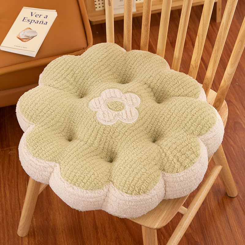 Coussins en forme de biscuit 15,7" ronds et carrés pour chaises