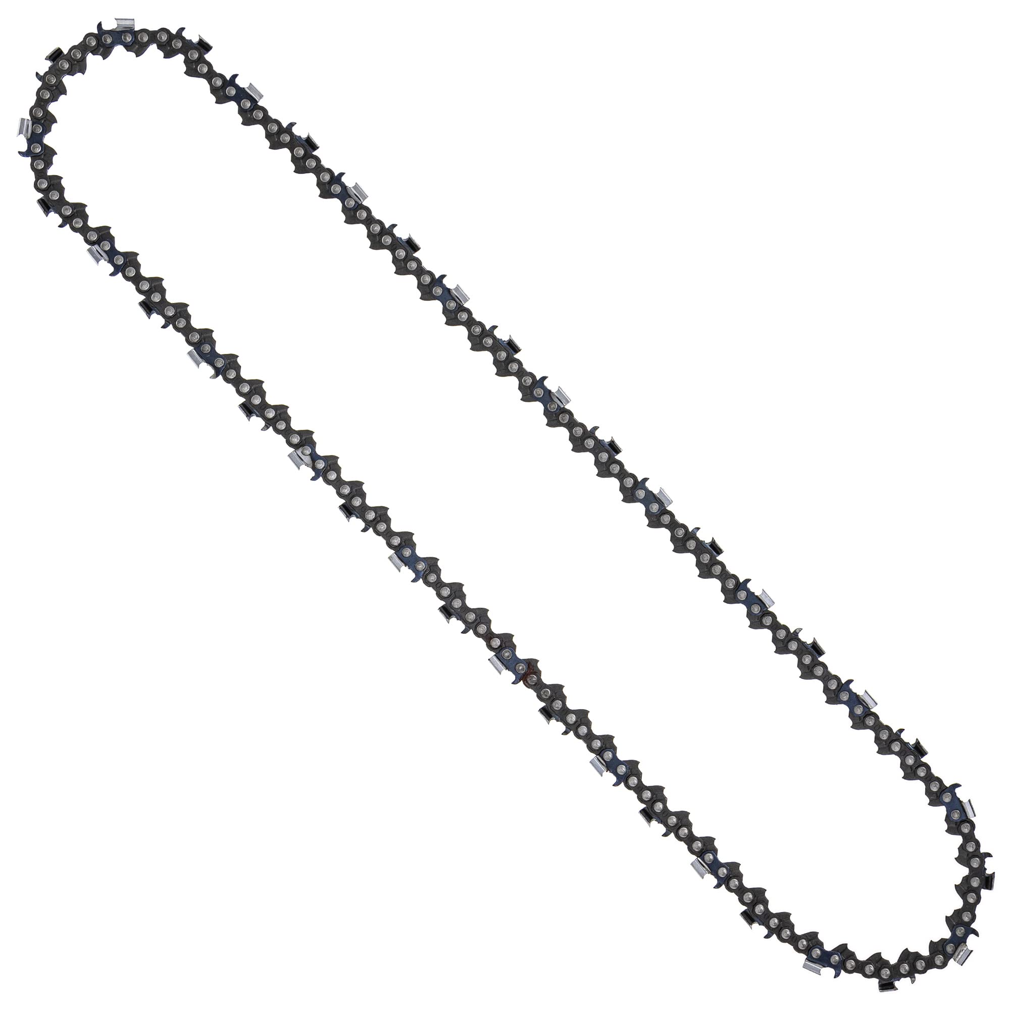 8TEN Semi Chisel Chainsaw Chain 14 Inch .050 1/4 76DL 2 Pack