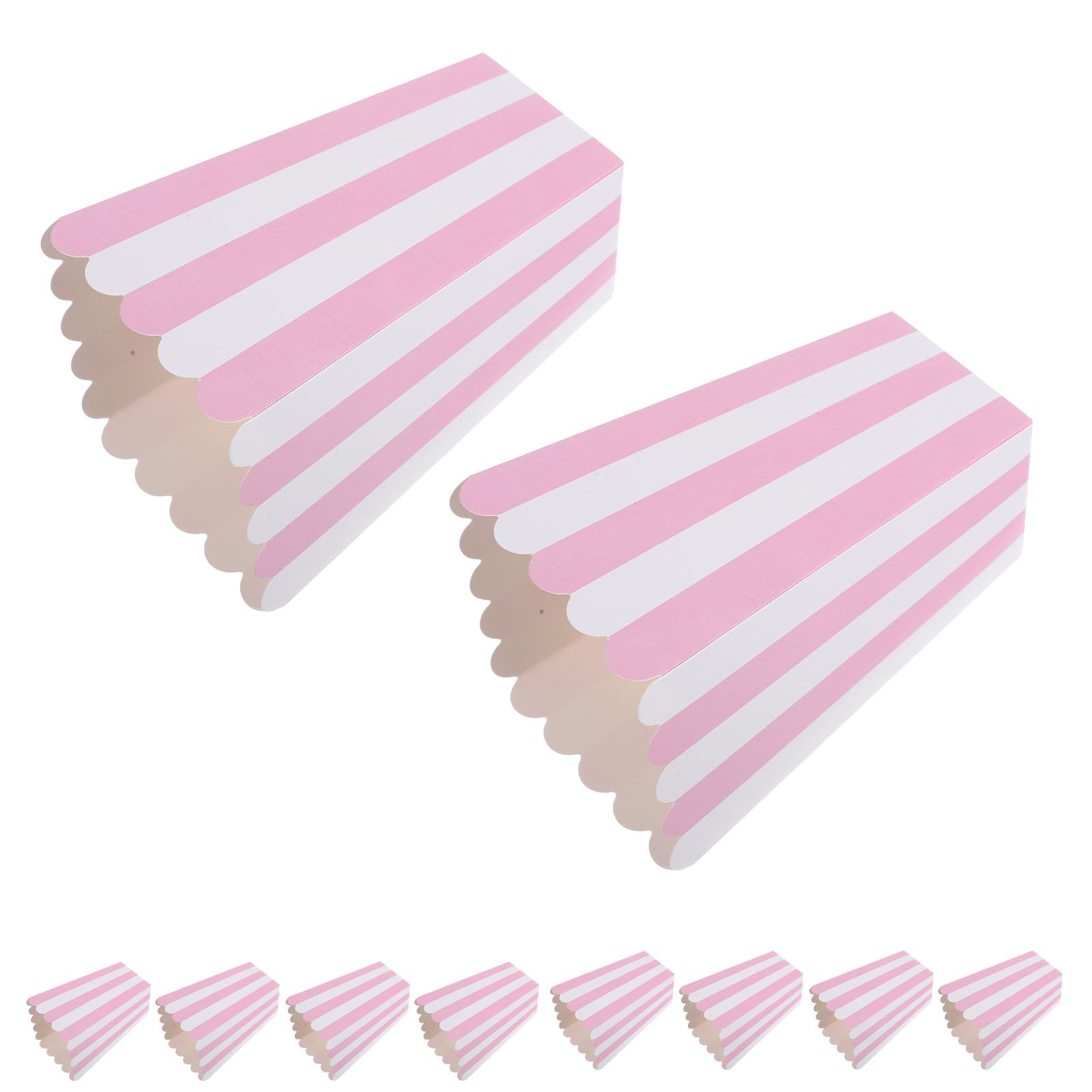 Secchielli Popcorn a Strisce in Carta 100 Pezzi Piccoli