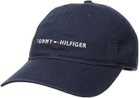 Vista 8 de Tommy Hilfiger - Gorra de béisbol ajustable de algodón con logo para hombre