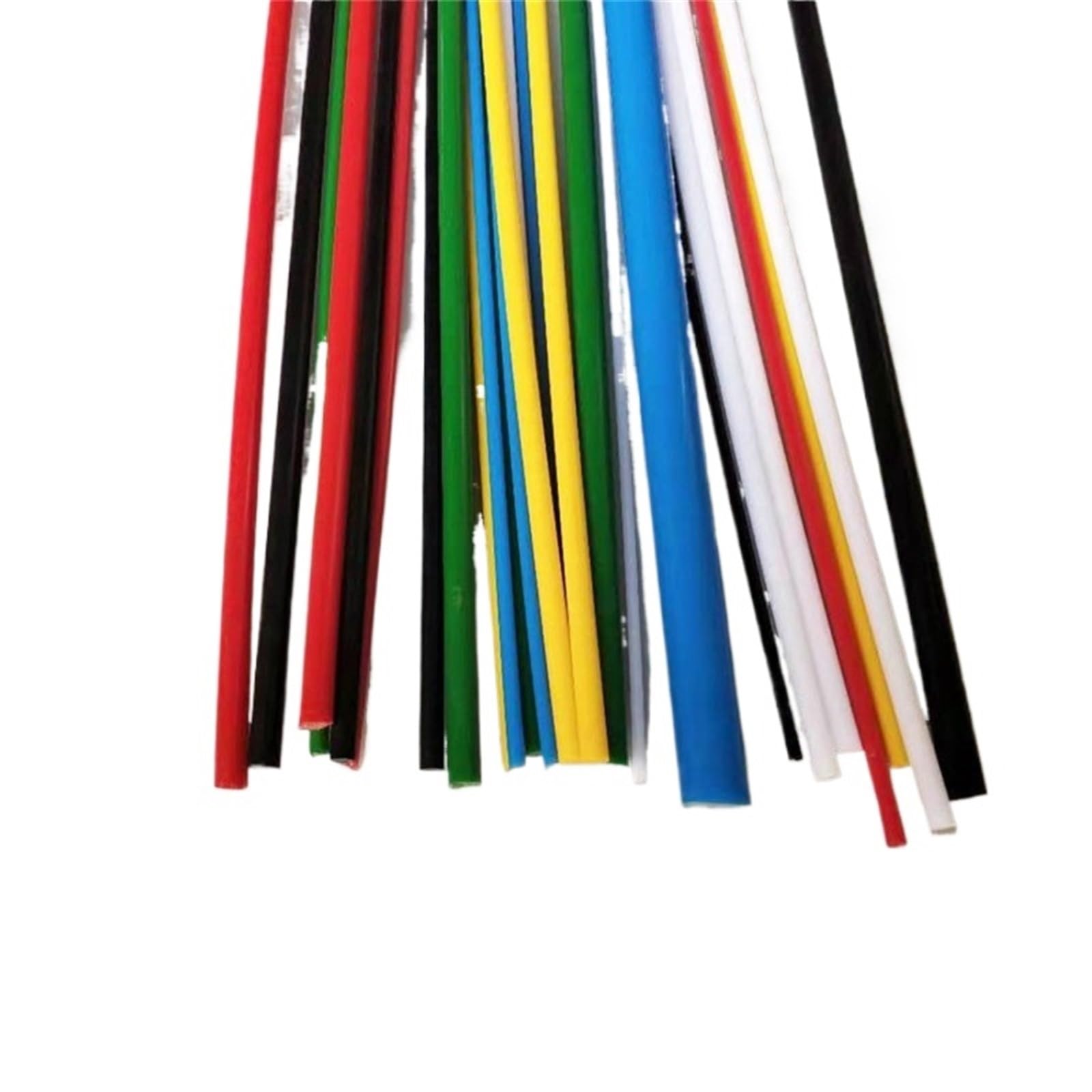 1PC Asta di nylon colorata Diametro 12mm Barra plastica dura Lunghezza del bastone 580mm / 600mm(Red,12x580mm)
