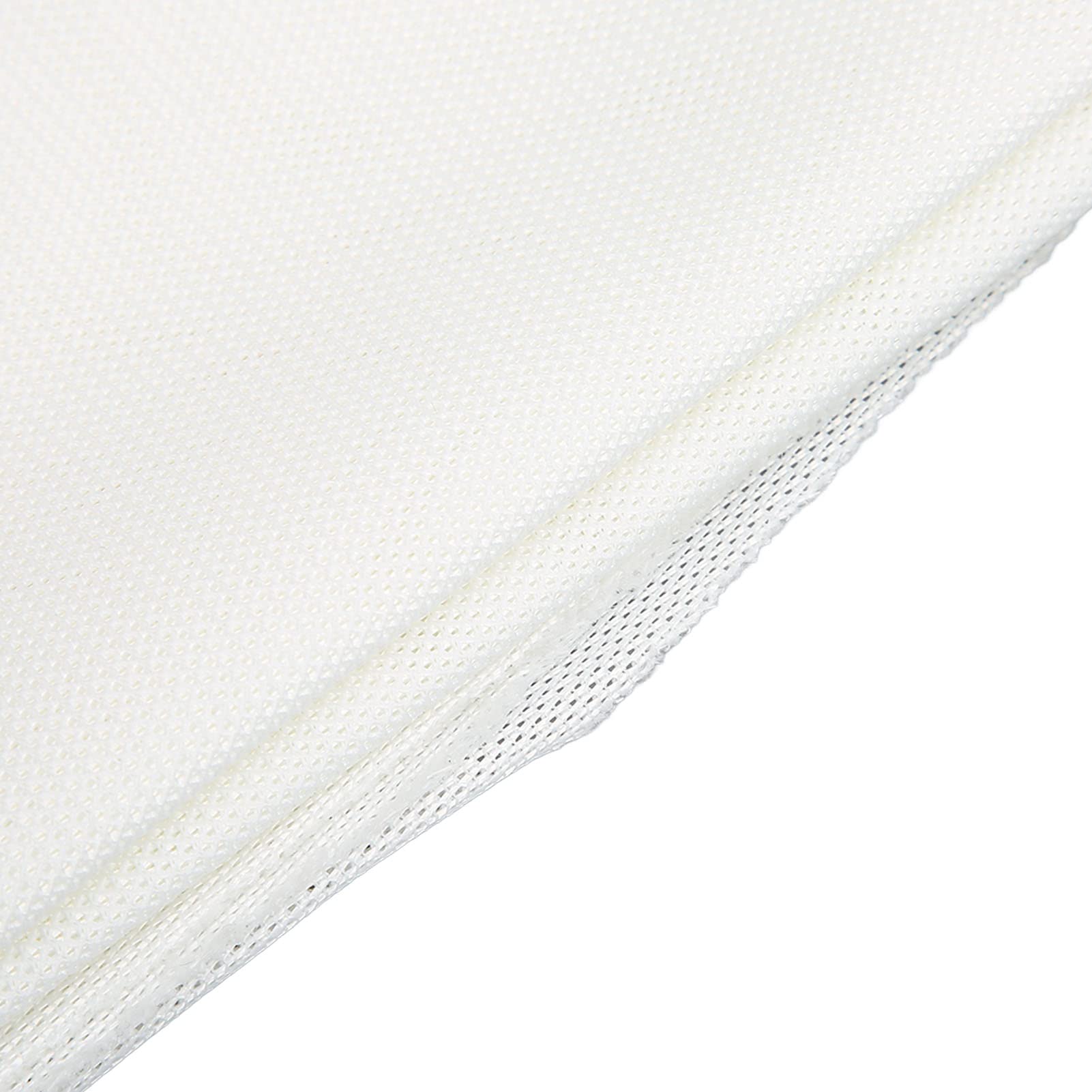 Panno per Griglia Altoparlanti 140x91 cm Tessuto a Rete Copertura Antipolvere Bianco