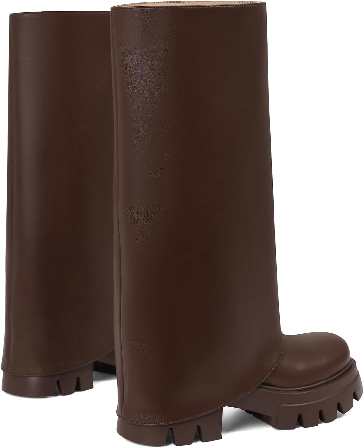 VOMIRA Wide Calf Boots Slouchy Boots for Women - Image 6