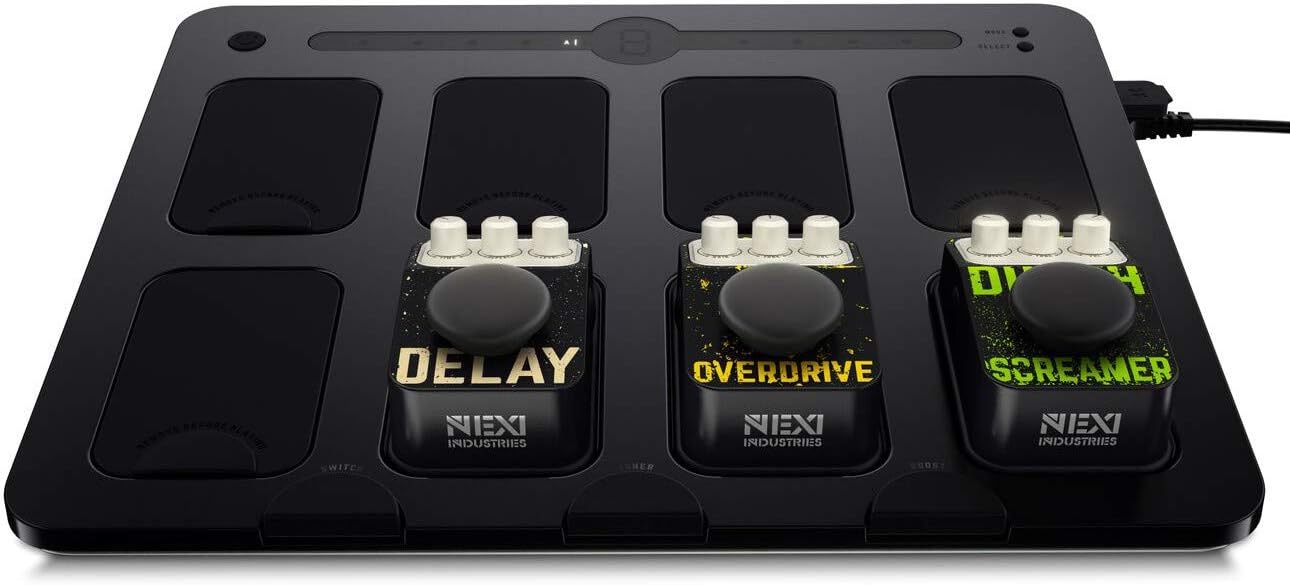 NEXI Industries Urban Rock Starter Pack Modular Pedal Board System (NXI-GENRCK-01-MY)