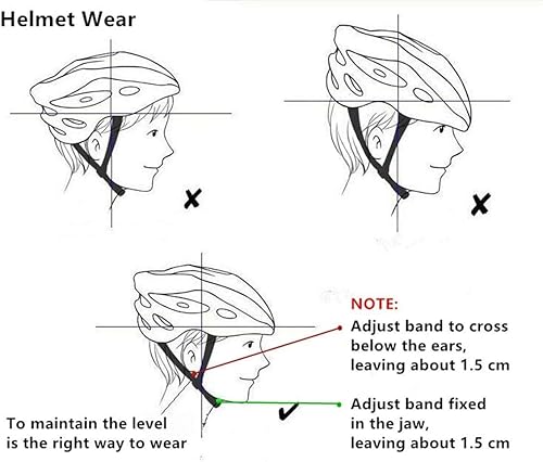 Miniatura 6 de R.X.Y Casco de bicicleta para adultos, certificado CPSC, ligero, unisex, de calidad premium, casco de bicicleta de flujo de aire