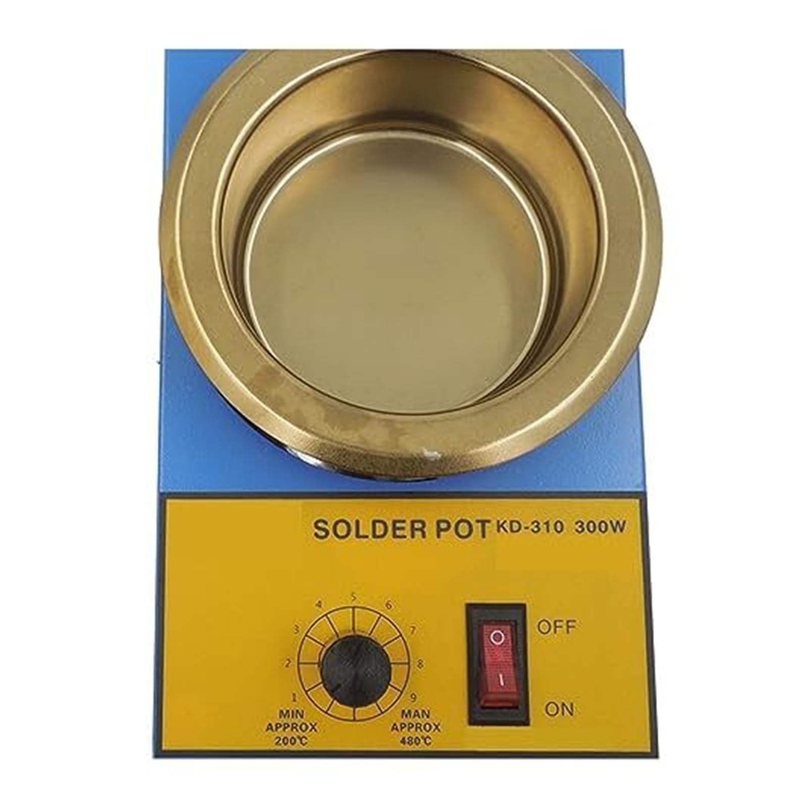 Tygiel lutowniczy, piec do topienia cyny o regulowanej temperaturze 150 W i 300 spawania lutowania (300 W)(250W)