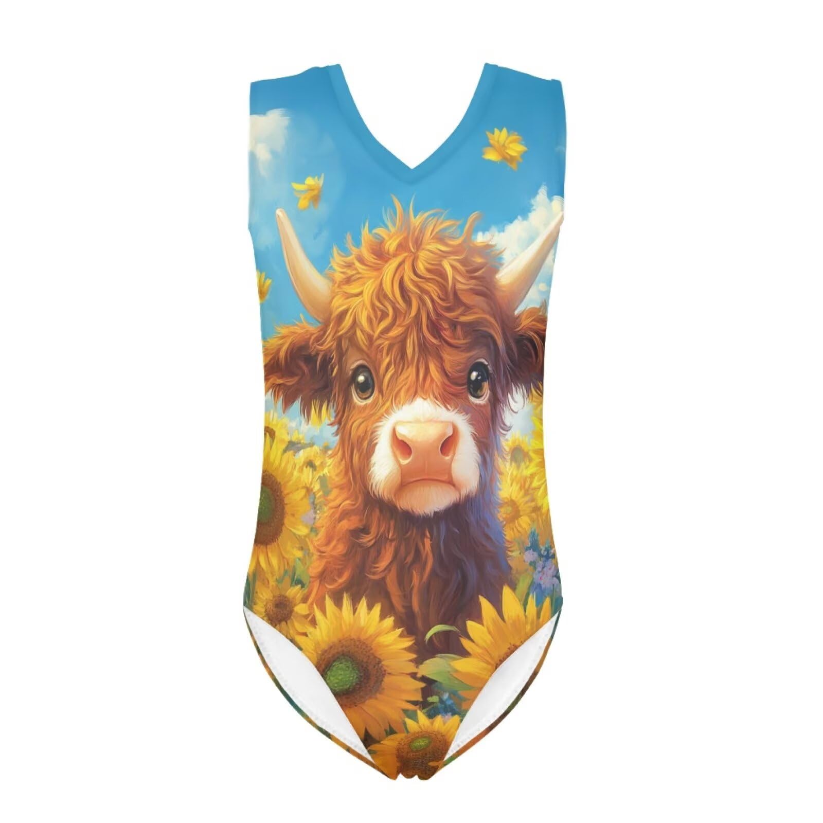 ZFRXIGN Leotards for Girls Gymnastics 3-14 Years Kids Dance Clothes Summer Beachwear