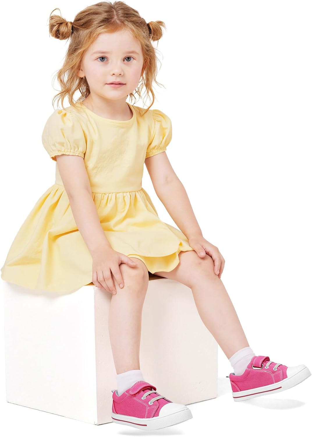 K KomForme Toddler Shoes Boys Girls Canvas Sneakers Size 4-13 - Image 2