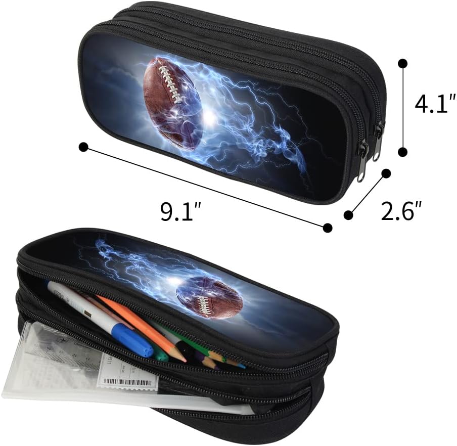 Luminous 3D Print School Backpack Large Capacity Lightweight Students Bookbag for Kids - Image 7