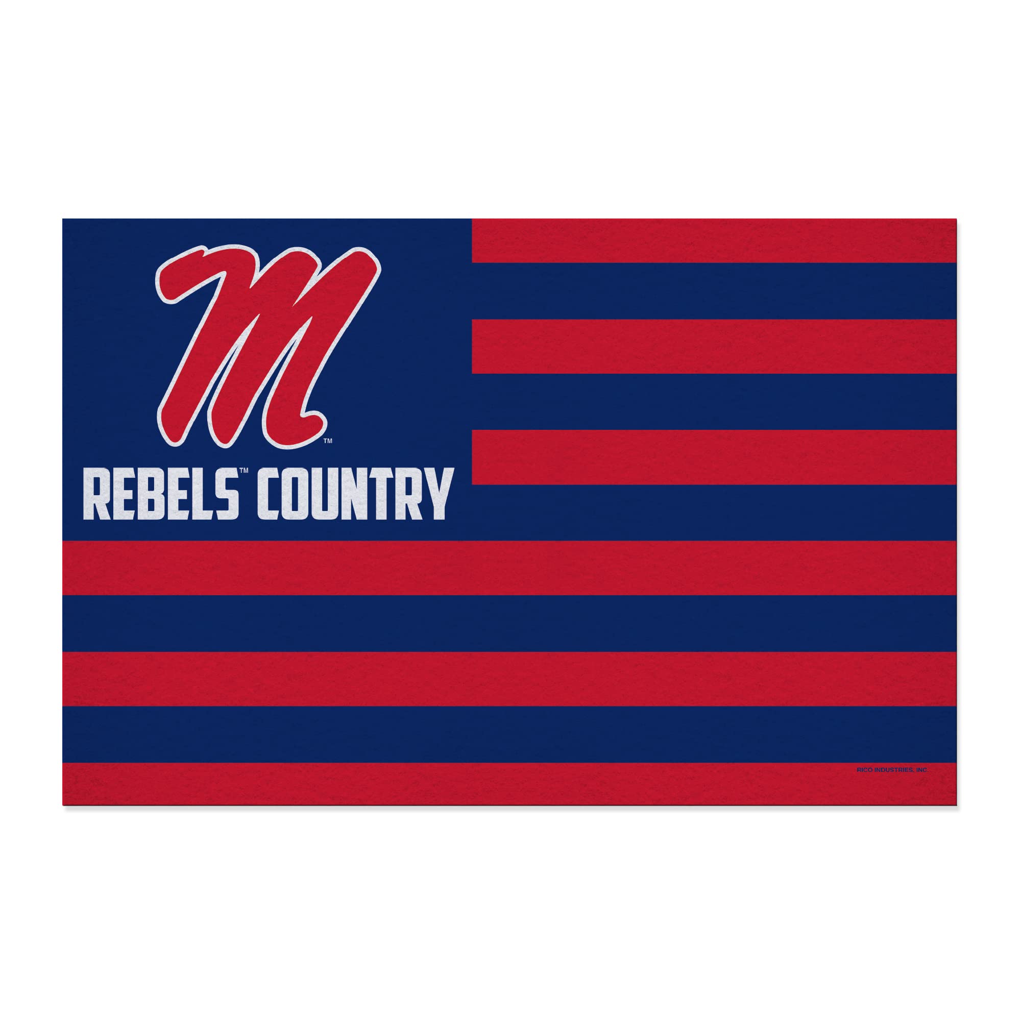 Rico Industries NCAA Mississippi Rebels - Ole Miss Country 25
