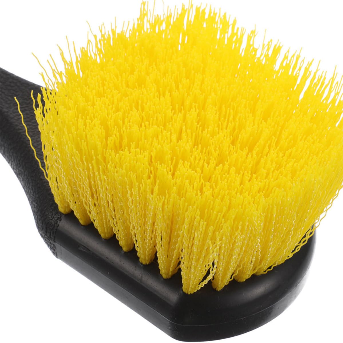 SHINEOFI Spazzola per Pulizia Cerchi e Pneumatici 2 Pezzi Plastico | Impugnatura Lunga, per Lavaggio Auto e Pulizia Gomme, Accessorio per Detailing Uso Versatile