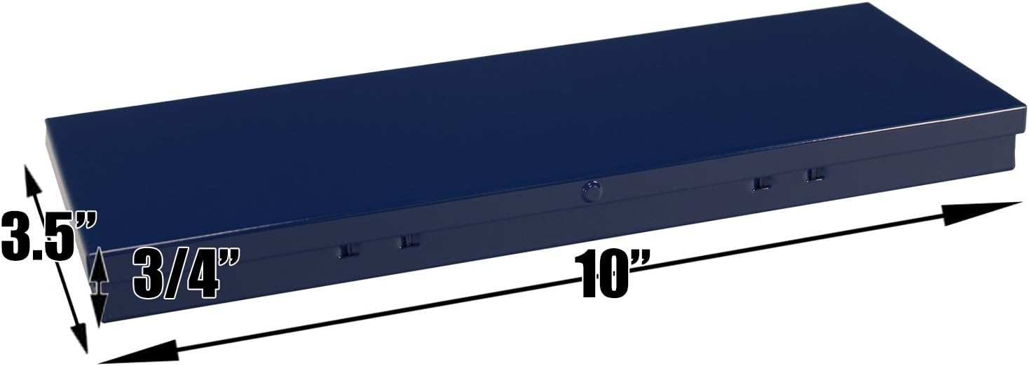 Andrew Mack BB-46 Sapphire Blue Brush Box for Storing Pinstriping Brushes