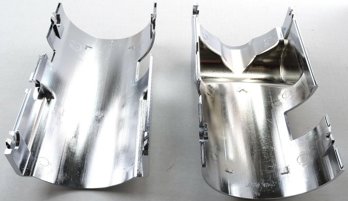 C2W Chrome Mid Steering Column Cover Round for Kenworth Peterbilt 1998-2002, Interior/Exterior Upgrade
