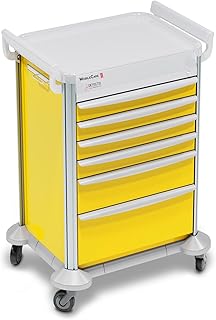 Detecto, 2022729, Mobile Care Medical Cart, Keyed Lock