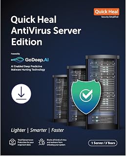 Quick Heal Antivirus Server Latest Version - 1 Server, 3 Years (Email Delivery in 1 Hour- No CD) Price In India