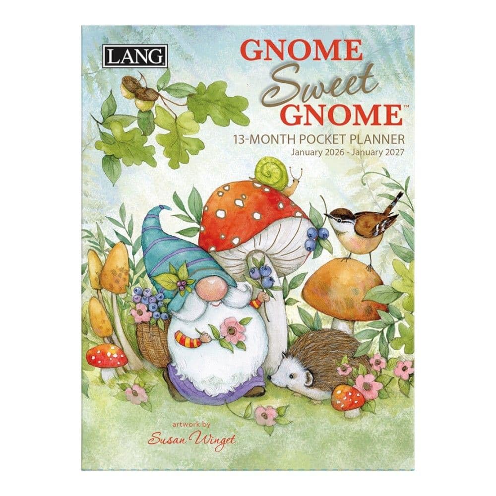 Lang, Gnome Sweet Gnome Taschenplaner 2026