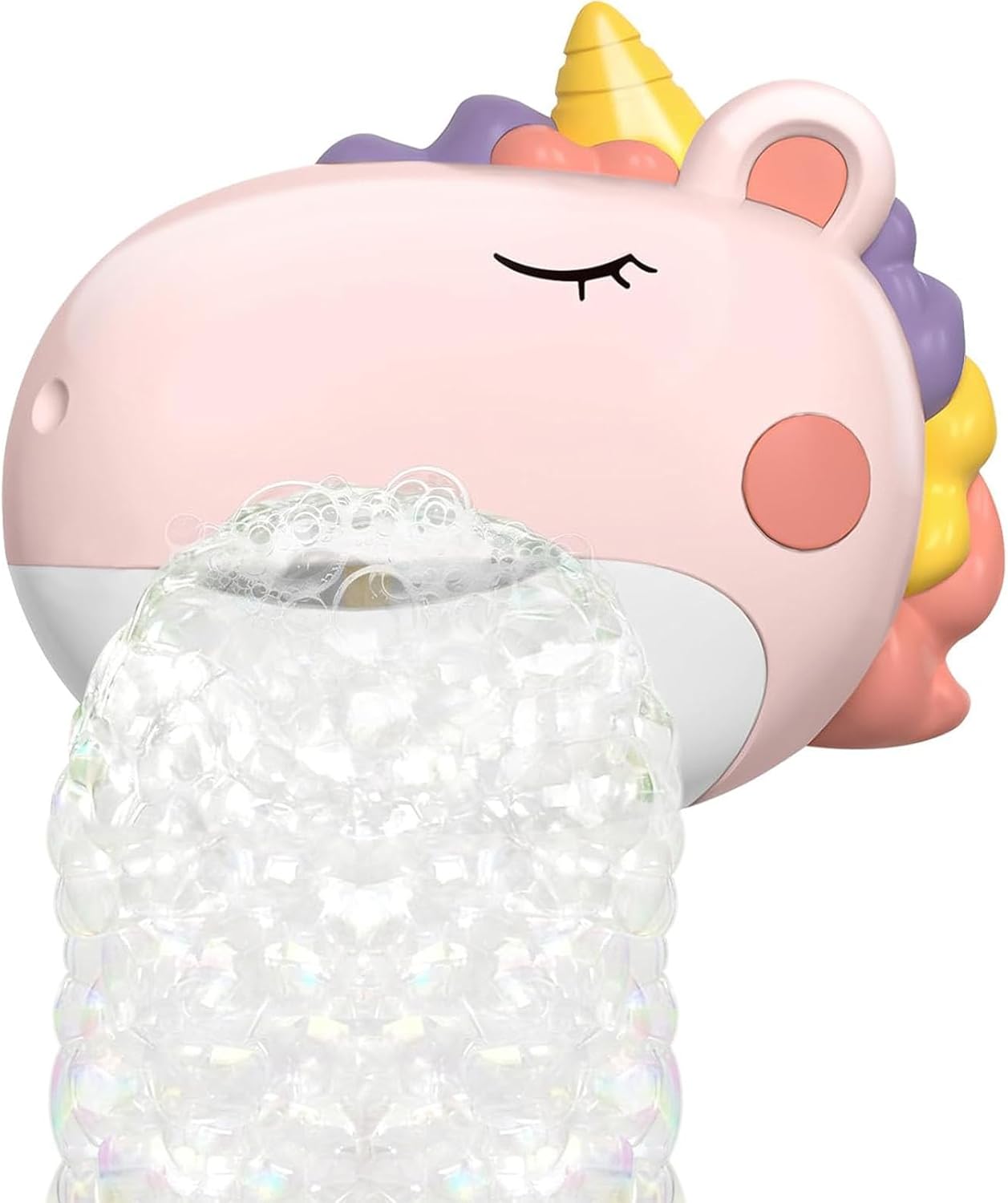Bath Toys, Bath Bubble Machine Toddler Bath Toys for Kids Ages 1-3 4-8, Interactive Bathtub Shower Water Toys Bubble Maker with Music Christmas Birthday Gifts for Boys Girls