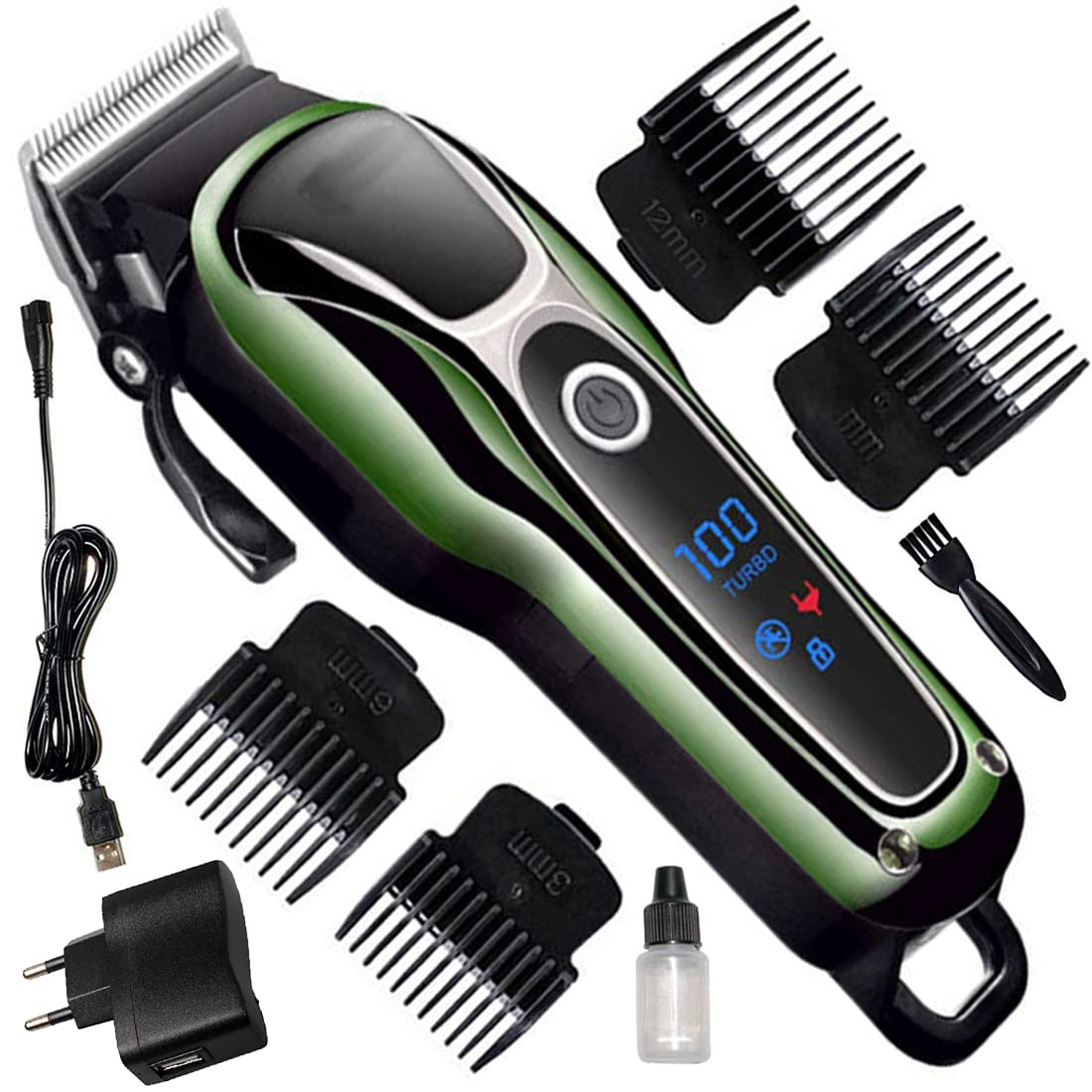 CS Men's DSP Professional Rechargeable Cordless & Corded Waterproof Beard Mustac — Flash AI Score 93/100