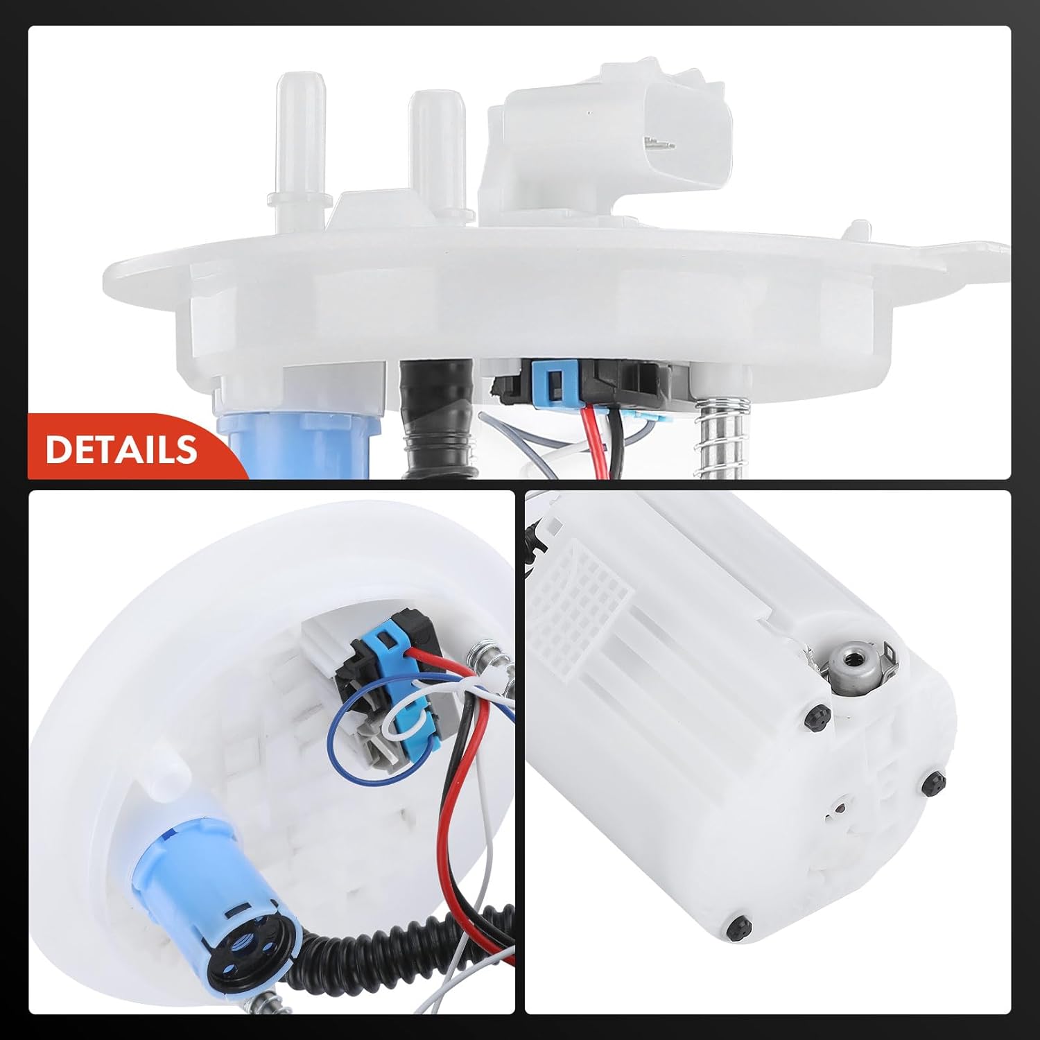 A-Premium Electric Fuel Pump Module Assembly with Sending Unit Compatible with Chevrolet Spark 2013 2014 2015 L4 1.2L, GAS, Replace# 691688679, 13585385