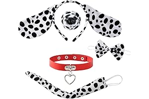 Complete Dalmatian Dog Costume for Adults