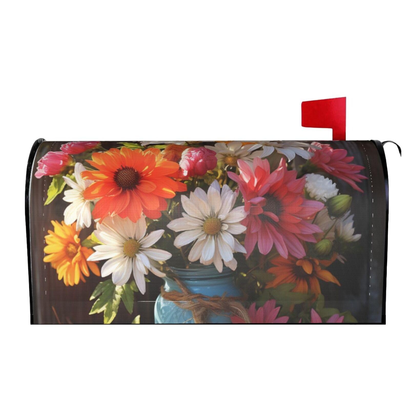 Couverture magnétique de boîte aux lettres pour décoration de jardin extérieur en été
