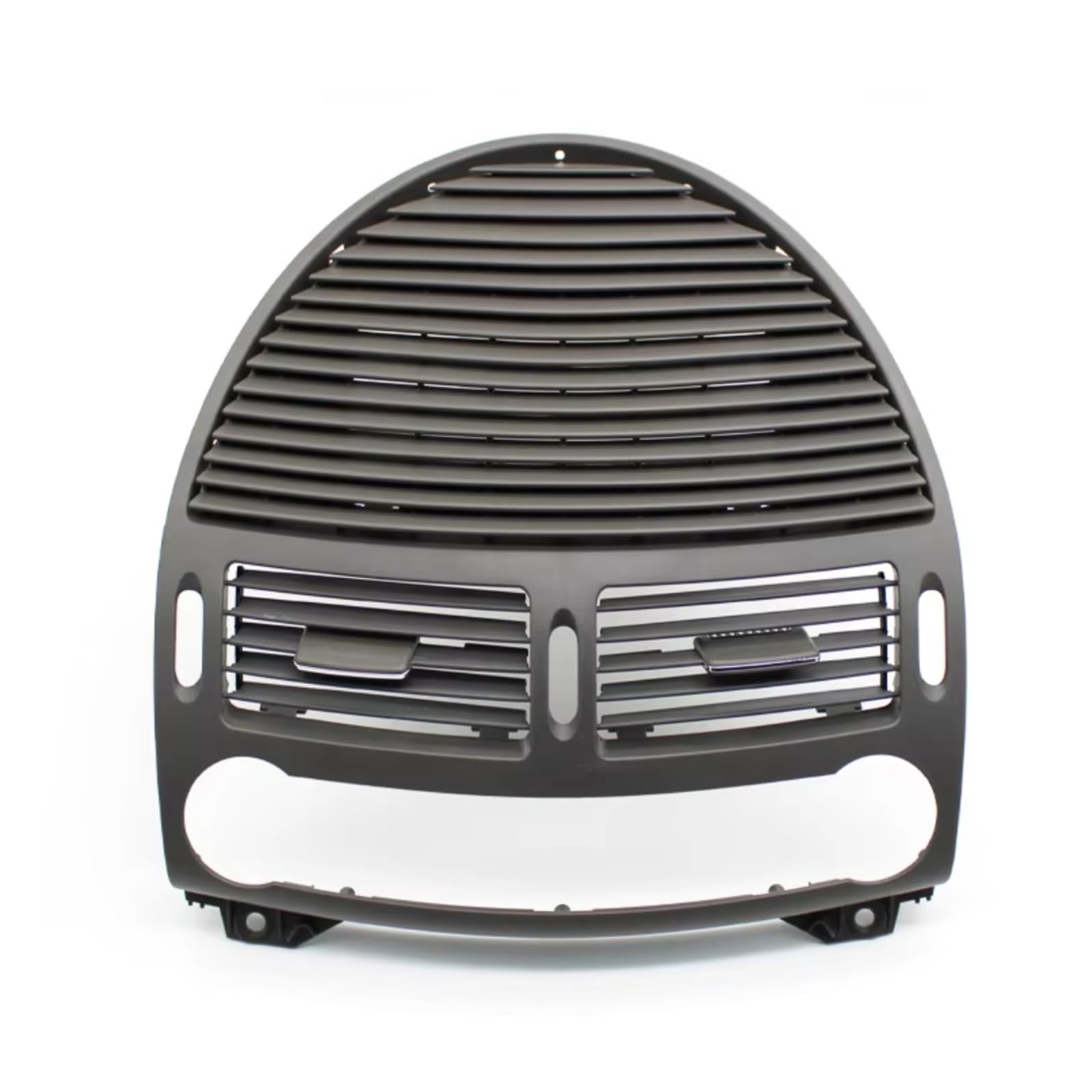 Rejilla de ventilación central de salpicadero gris para Benz Clase E W211 2003-2008 2